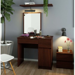 Toaletka z lustrem CLP P-2/SL PRAWA WENGE