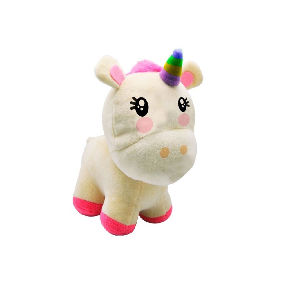 Unicorn White plush figure 16 cm