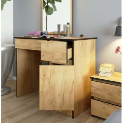 TOALETKA KOSMETYCZNA Z LUSTREM P-2/SL 500x600 PRAWA DĄB CRAFT