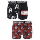 Avengers men's boxer shorts 2 pieces/package L