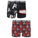 Avengers men's boxer shorts 2 pieces/package L