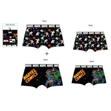 Avengers Marvel men's boxer shorts 2 pieces/pack (S-XL)