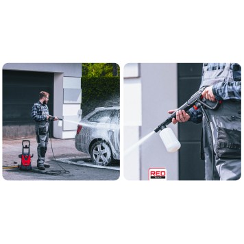 Myjka WYSOKOCIŚNIENIOWA 1600W Turbo Red Technic RTMC0028