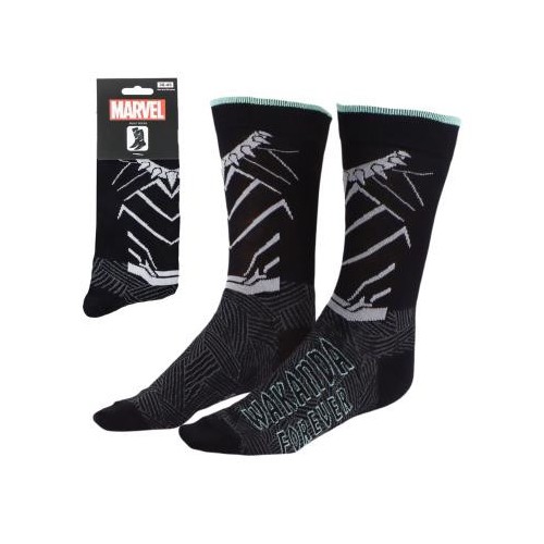 Avengers Wakanda Forever adult long leg socks 38/45
