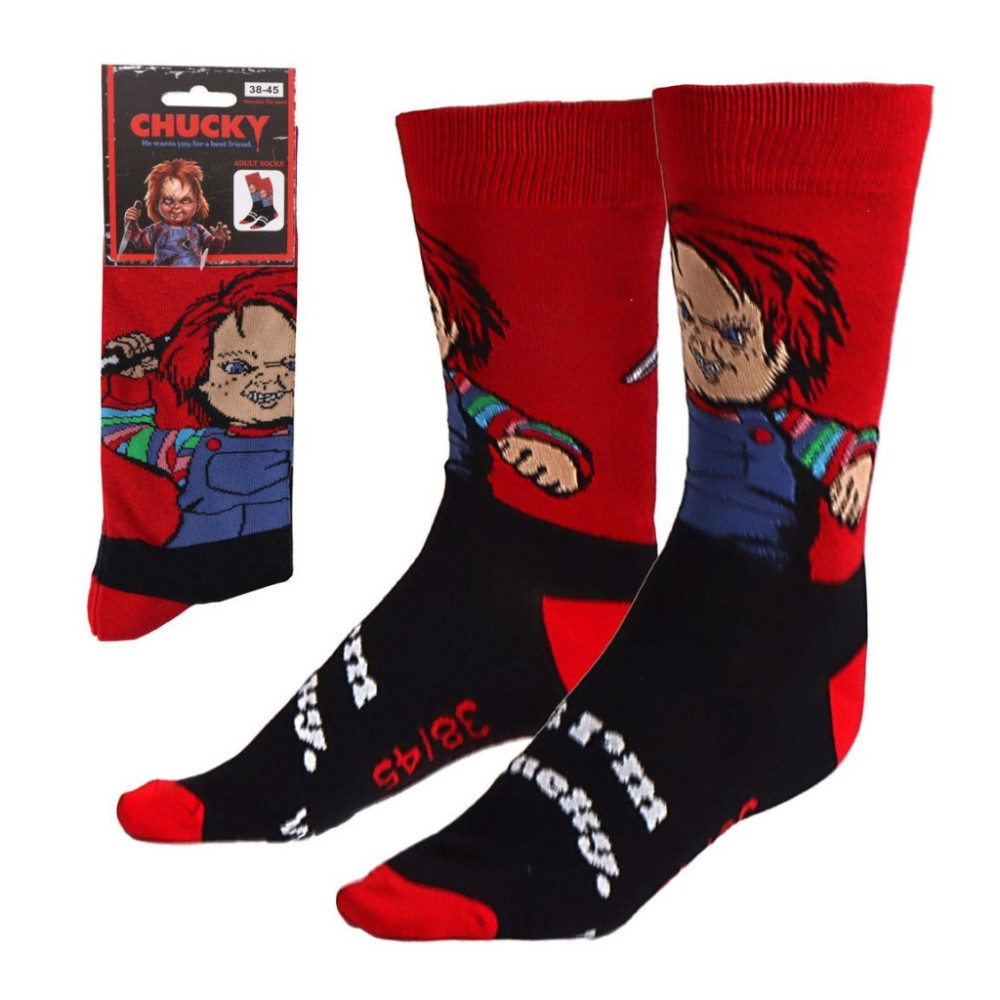 Chucky Hi adult long-legged socks 38/45