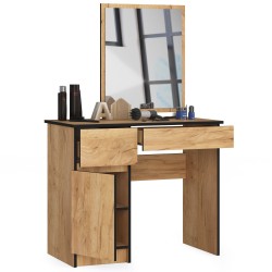 Toaletka z lustrem CLP P-2/SL LEWE DĄB CRAFT