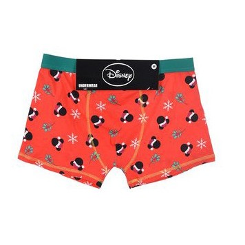 Christmas Disney Mickey Men's Boxer Shorts L