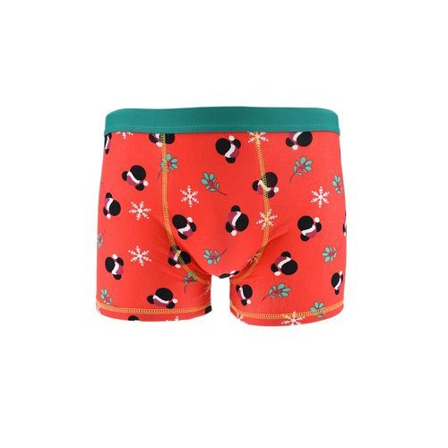 Christmas Disney Mickey Men's Boxer Briefs M