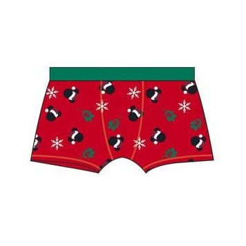 Christmas Disney Mickey Men's Boxer Briefs M