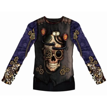Pirate Pirate, 3D men's t-shirt, top L