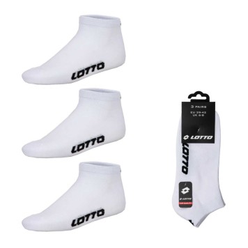 Lotto White men's invisible socks 36/42