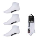 Lotto White men's invisible socks 36/42