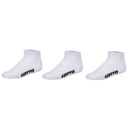 Lotto White men's no-show socks 43/46
