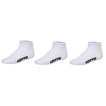 Lotto White men's no-show socks 43/46