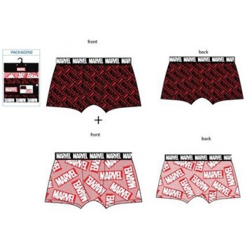 Avengers Marvel Men's Boxer Shorts 2 Pieces/Pack (S-XL)
