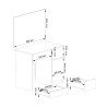 Toaletka z lustrem CLP P-2/SL 900x600 PRAWA DĄB CRAFT