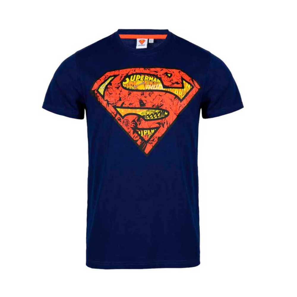 Superman Sign Men's Short Sleeve T-Shirt, M-XXL