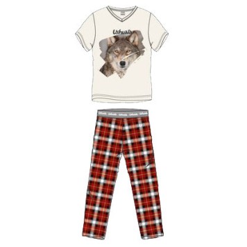 Ushuaia Wolf  Wolf Men's Pajamas S-XXL