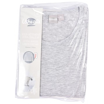 Ushuaia Grey Grey men's thermal shirt L