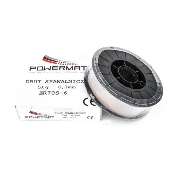 Drut spawalniczy miedziowany 5kg / 0,8mm - ER70S-6