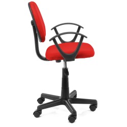 FOTEL OBROTOWY FD-3 CZERWONY