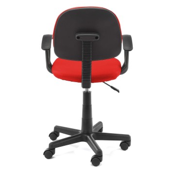 FOTEL OBROTOWY FD-3 CZERWONY