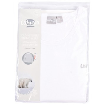 Ushuaia White White men's thermal shirt S-XXL