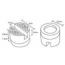 Podnośnik SAMOCHODOWY Żaba Lewarek 2,5T +NADSTAWKA RTNPH0030