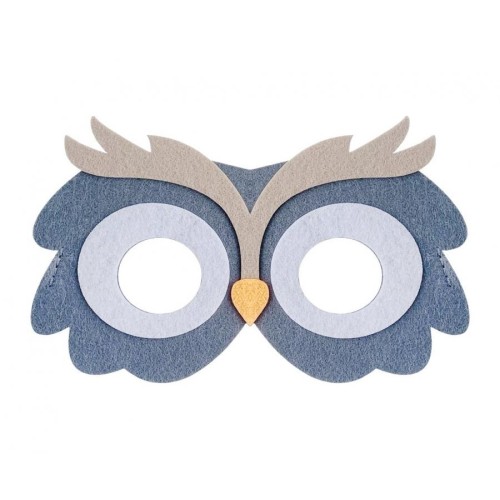 Animals Owl Owl Felt Mask 18 cm