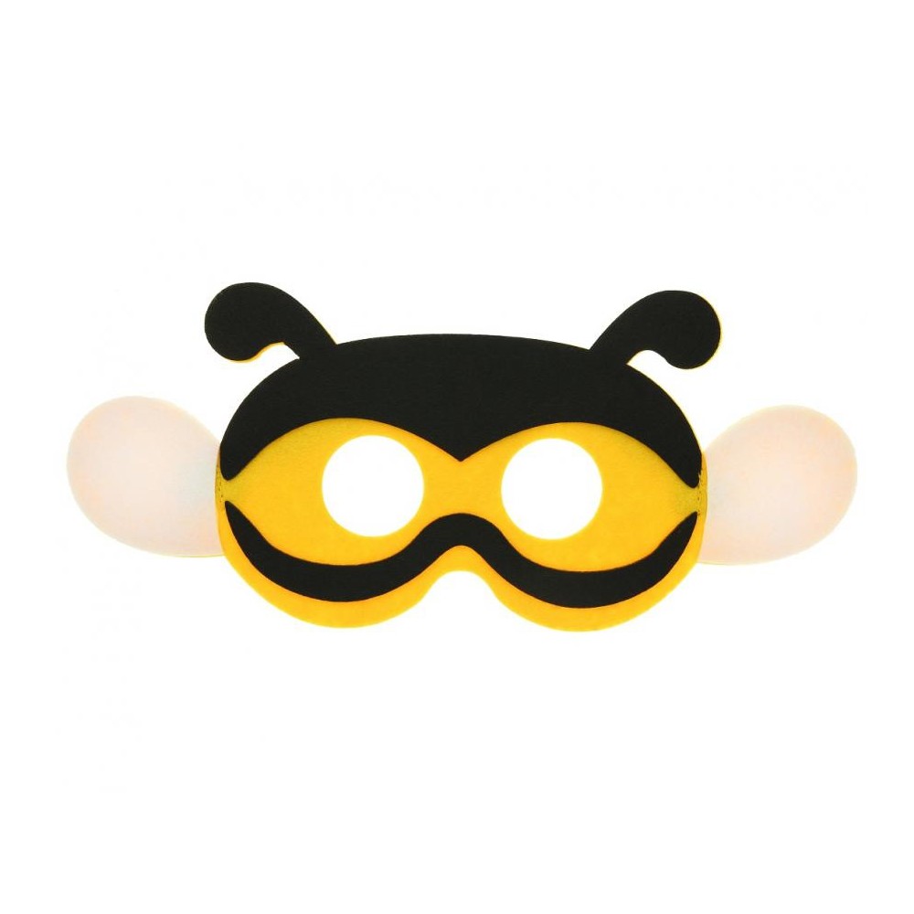 Bee Bee, felt mask 25 cm