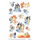 Bluey Chill tattoo, set of 12