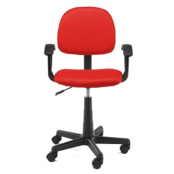 FOTEL OBROTOWY FD-3 CZERWONY