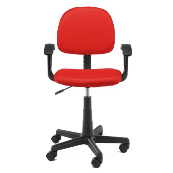 FOTEL OBROTOWY FD-3 CZERWONY
