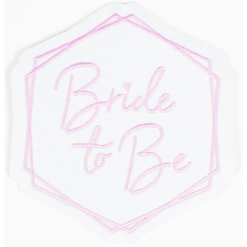 Hen Party Bride To Be iron-on textile sticker