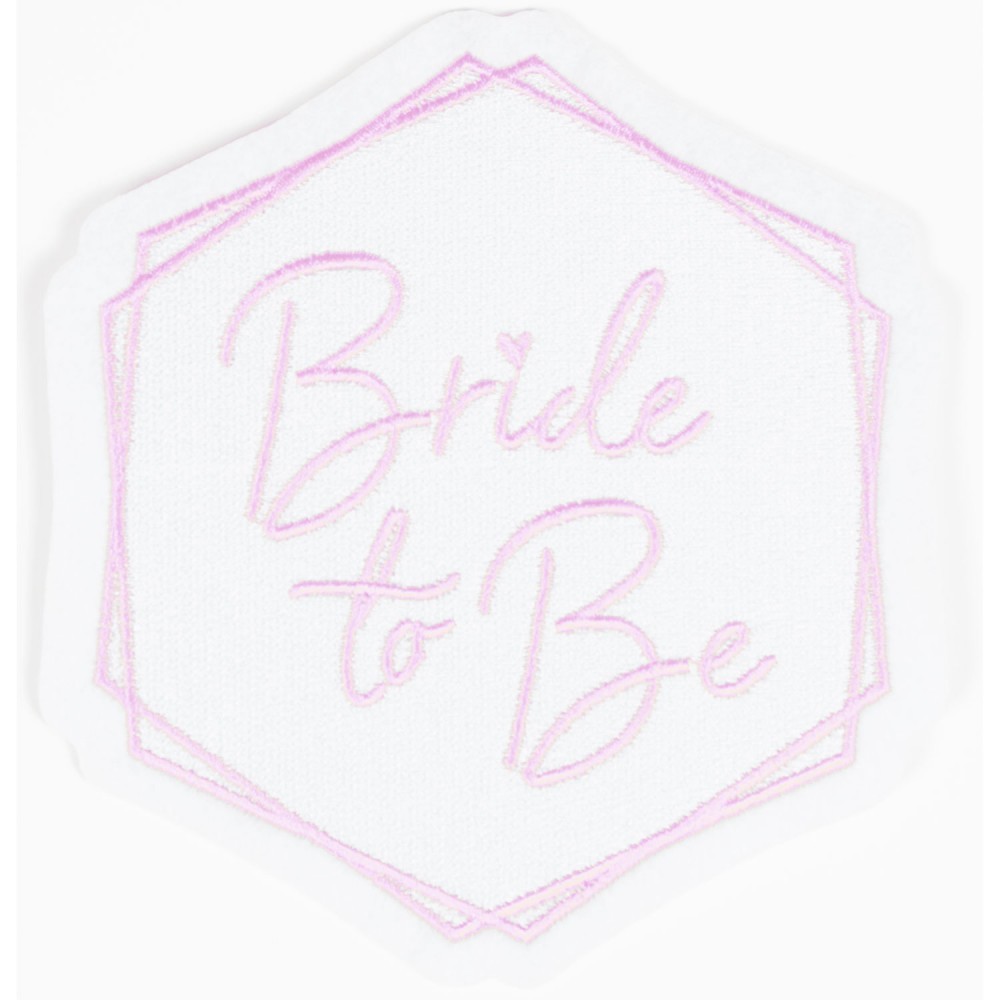 Hen Party Bride To Be iron-on textile sticker