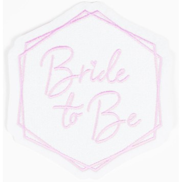 Hen Party Bride To Be iron-on textile sticker