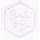 Hen Party Bride To Be iron-on textile sticker