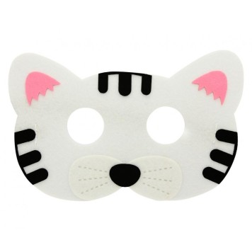 Animals Cat Cat felt mask 18 cm