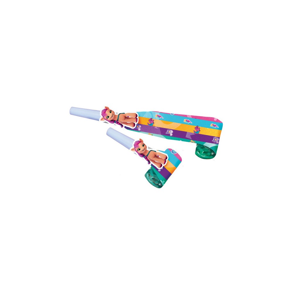 My Little Pony New Generation party blowers, 8 pieces