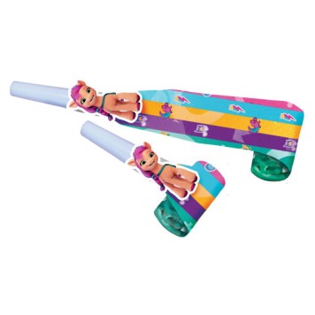 My Little Pony New Generation party blowers, 8 pieces