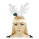 Silver Antler Headband