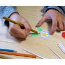 Football Fun colorable photo props 10-piece set