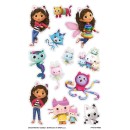 Gabby's Dollhouse Cats tattoo set of 12