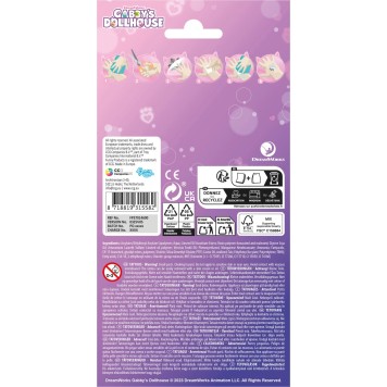 Gabby's Dollhouse Cats tattoo set of 12