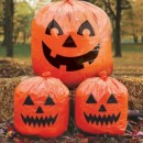 Halloween decorative leaf bag 3-piece set