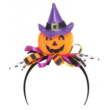 Halloween pumpkin headband