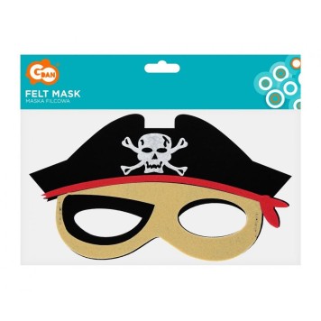 Animals Pirate Pirate felt mask 22 cm