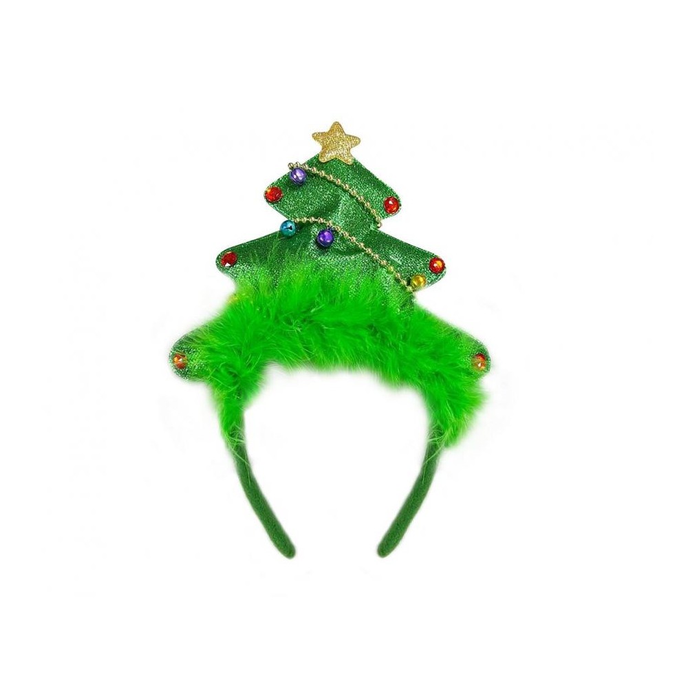Christmas tree Furry headband