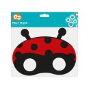 Animals Ladybug Ladybug felt mask 18.5 cm