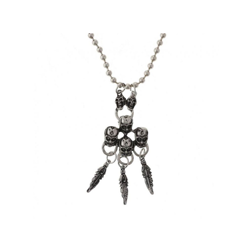 Skull necklace, costume accessory